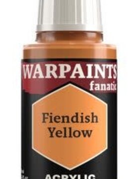 Warpaints: Fanatic Acrylic Fiendish Yellow (18ml)