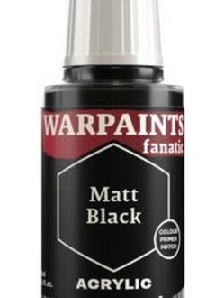 Warpaints: Fanatic Acrylic Matt Black (18ml)