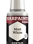 Warpaints: Fanatic Acrylic Matt White (18ml)