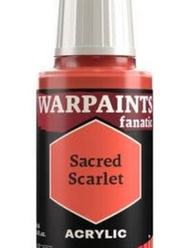 Warpaints: Fanatic Acrylic Sacred Scarlet (18ml)