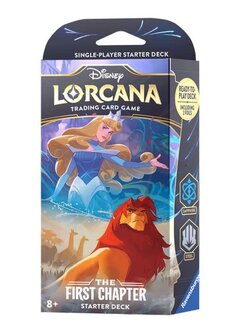 Disney's Lorcana First Chapter Starter Deck Aurora/Simba
