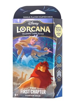 Disney's Lorcana First Chapter Starter Deck Aurora/Simba