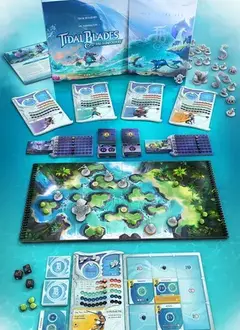 Tidal Blades 2: Rise of the Unfolders Kickstarter ( Jeu de base + set mini. + boite blanche)