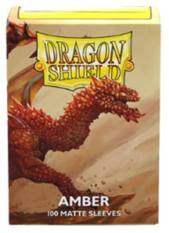 Sleeves: Dragon Shield: Matte: Amber (100ct)