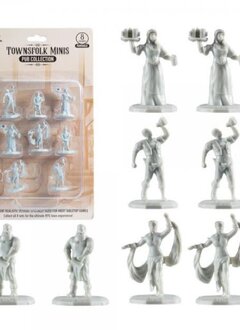 Monster Miniature: Figure Set Unpainted Pub (8 Pack)