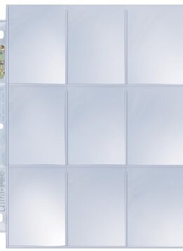 UP Ultrapro 9-Pocket Hologram Platinum Box (100ct)