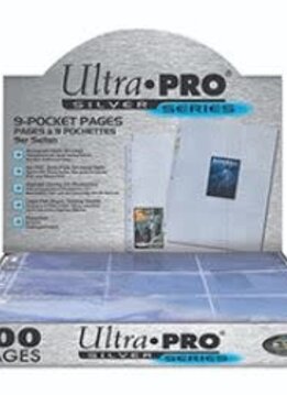 UP Ultrapro 9-Pocket Silver Box (100ct)