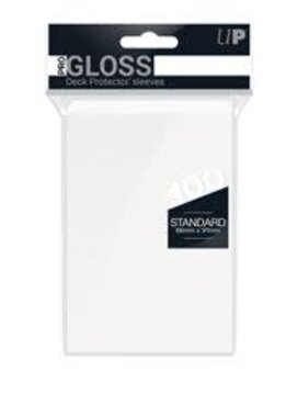 UP Standard Deck Protector Sleeves - White (100ct)