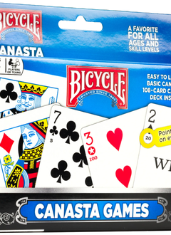 Bicycle - Canasta (Paquet de 2)