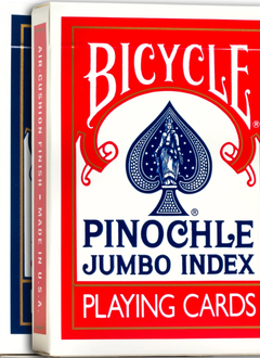 Bicycle - Pinochle Jumbo Index