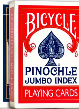 Bicycle - Pinochle Jumbo Index