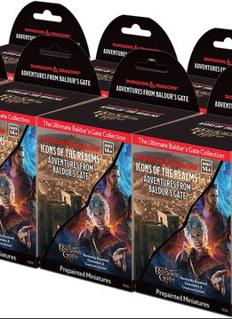DND Icons: Adventure From Baldur's Gate Booster Brick (8 Pack)
