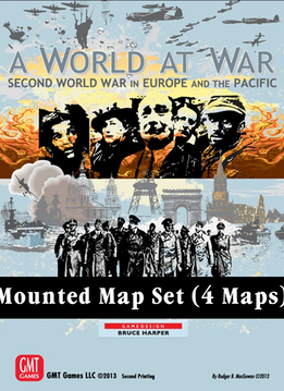 A World at War: Mounted Map Set (4 Map) (EN)