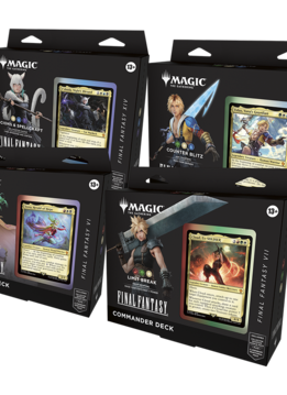 MTG: Universes Beyond: Final Fantasy: Commander Decks (Set of 4) (6 juin 2025)