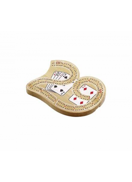 Cribbage Small 29'' 2 Natural Color Track