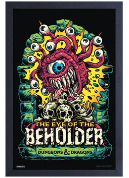 Cadre: D&D Eye of the Beholder 11'' x 17'' Gel Print