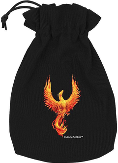 Anne Stokes Dice Pouch Phoenix (EN)