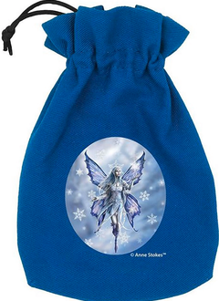 Anne Stokes Dice Pouch Snow Fairy (EN)