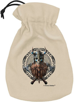 Anne Stokes Dice Pouch Viking Skull (EN)