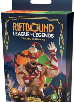 Riftbound - League of Legends TCG - Origins - Champion Deck: Lee Sin (EN) (Sortie octobre 2025)