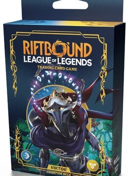 Riftbound - League of Legends TCG - Origins - Champion Deck: Viktor (EN) (Sortie octobre 2025)