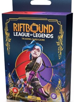 Riftbound - League of Legends TCG - Origins - Champion Deck: Jinx (EN) (Sortie octobre 2025)