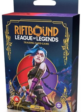 Riftbound - LOL TCG - Origins - Jinx  Champion Deck (EN) (Sortie 31 oct 2025)