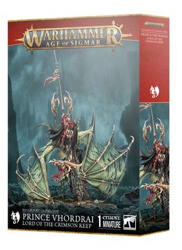 Soulblight Gravelords:Prince Vhordrai Lord of the Crimson Keep