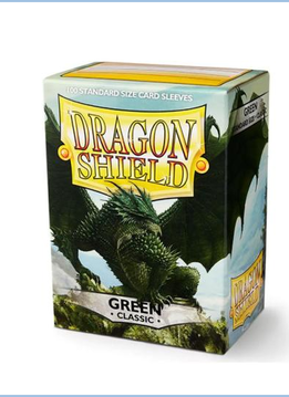 Dragon Shield Classic Green (100ct)