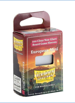 Dragon Shield - Board Game Sleeves European Mini (100ct)