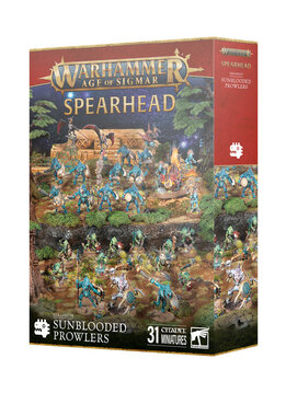 AoS Spearhead: Seraphon - Sunblooded Prowlers