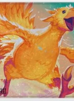 UP Playmat: Holofoil: Magic: The Gathering - Final Fantasy: Traveling Chocobo