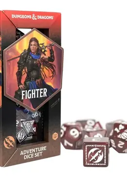 Dungeons & Dragons Adventure: Dice Set - Fighter Red