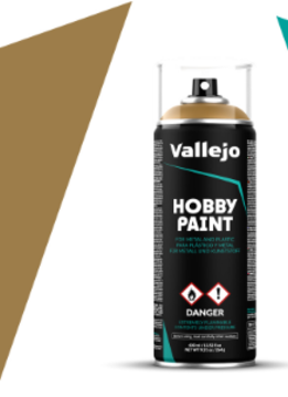 Vallejo Aerosol: Desert Yellow (400ml)