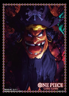 One Piece CCG Sleeves: Black Beard (70 cards)
