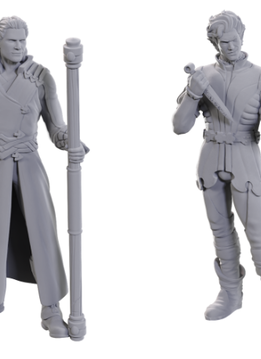 DND Unpainted Minis Special Edition Baldur's Gate 3 - Gale & Astarion