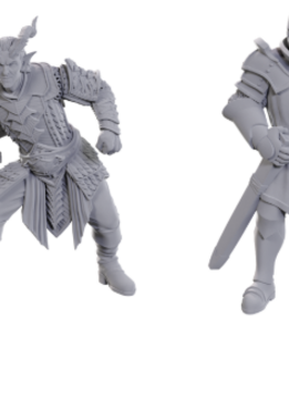 DND Unpainted Minis Special Edition Baldur's Gate 3 - Ulder Ravengard & Zevlor