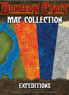 Dungeon Craft Battle Map: Expeditions 4Pk