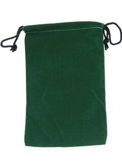 Dice Bag Cloth 6'' X 9'' Green
