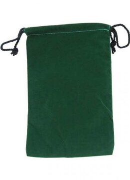 Dice Bag Cloth 6'' X 9'' Green