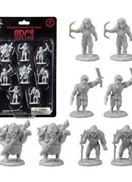 Monster Miniature Set de Figurines Orcs Non-Peinture 8pk