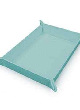 UG Dice Tray: Magnetic Folding Dice Tray: Light Blue