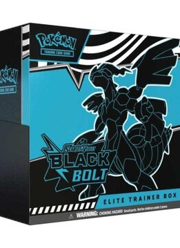 Pokemon Sv10.5 Black Bolt Elite Trainer  (EN)
