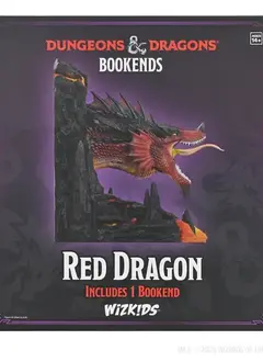 D&D Bookends Red Dragon