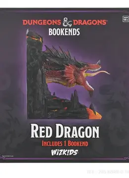 D&D Bookends Red Dragon