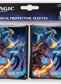 Sleeves: Deck Protector: MTG FF Bahamut & Ifrit V3 (100CT)