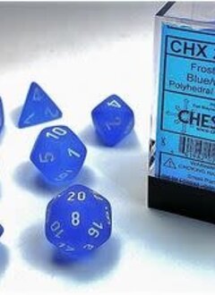 27406 Frosted 7-Die Set Blue/White