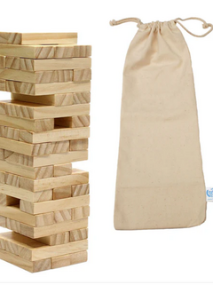 Tumbling Tower,54 Blocks w/Bag