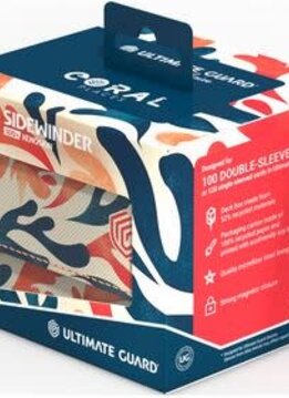 UG Deck Case Sidewinder Xenoskin - Coral Places Mellow Sea (100ct)