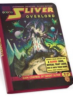 UG Zipfolio 360 Xenoskin Mtg Edge Of Eternities V4 - Sliver Overlord
